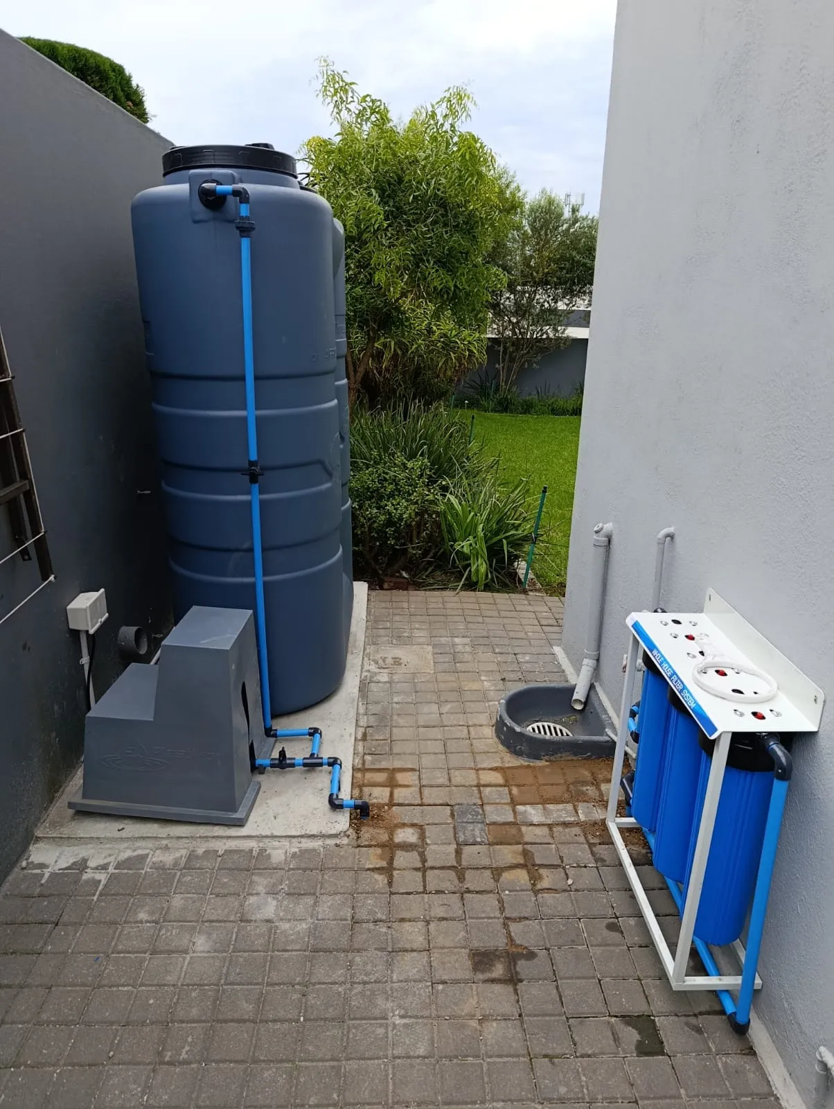 Water system installation